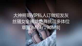 大神熊哥VIP私人订做短发灰丝骚女全裸跳艳舞挑逗多体位草逼[MP4/190MB]