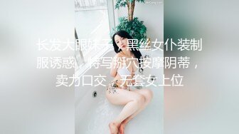 长发大眼妹子，黑丝女仆装制服诱惑，特写掰穴按摩阴蒂，卖力口交，无套女上位