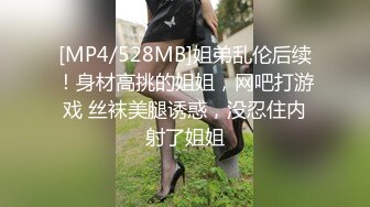 [MP4/528MB]姐弟乱伦后续！身材高挑的姐姐，网吧打游戏 丝袜美腿诱惑，没忍住内射了姐姐