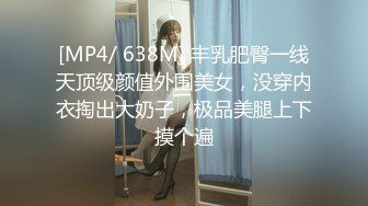 [MP4/ 638M] 丰乳肥臀一线天顶级颜值外围美女，没穿内衣掏出大奶子，极品美腿上下摸个遍