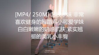 [MP4/ 250M] 艺校学妹 非常喜欢健身的舞蹈系小可爱学妹 白白嫩嫩的奶油肌肤 紧实翘挺的美乳小丰臀