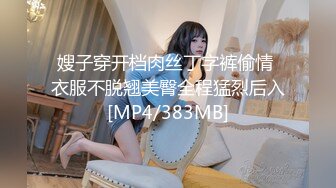 嫂子穿开档肉丝丁字裤偷情 衣服不脱翘美臀全程猛烈后入[MP4/383MB]