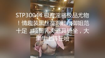 STP30044 极度淫骚极品尤物！情趣装黑丝高跟鞋！御姐范十足，项圈乳夹道具骑坐，大黑牛上阵狂喷