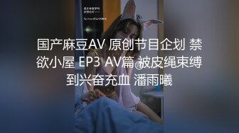 国产麻豆AV 原创节目企划 禁欲小屋 EP3 AV篇 被皮绳束缚到兴奋充血 潘雨曦