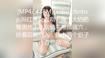 [MP4/ 438M]&nbsp;&nbsp;网红美女近期下海！大奶肥臀黑丝！主动骑乘爆插骚穴，扶着屁股后入，撞击两个奶子直晃动