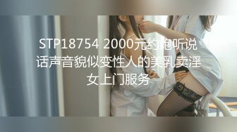 STP18754 2000元约炮听说话声音貌似变性人的美乳卖淫女上门服务