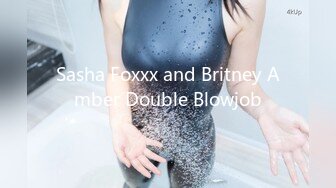 Sasha Foxxx and Britney Amber Double Blowjob