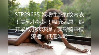 STP29635 妖艳性感豹纹内衣！美乳小姐姐！吸吮舔屌，掰开紧致小穴求操，美臀骑乘位深插，低低呻吟