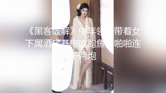 《黑客破解》中年领导带着女下属酒店开房吃鲍鱼啪啪啪连干两炮