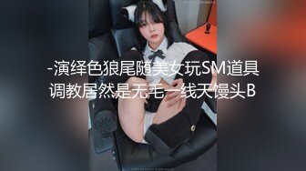 -演绎色狼尾随美女玩SM道具调教居然是无毛一线天馒头B