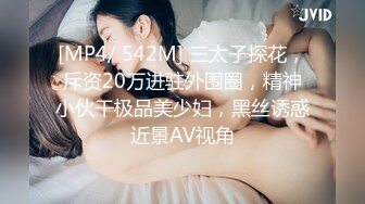 [MP4/ 542M] 三太子探花，斥资20万进驻外围圈，精神小伙干极品美少妇，黑丝诱惑近景AV视角