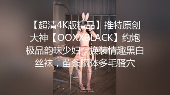 【超清4K版精品】推特原创大神【OOXXBLACK】约炮极品韵味少妇，换装情趣黑白丝袜，苗条胴体多毛骚穴