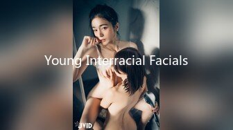 Young Interracial Facials