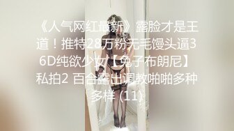 《人气网红最新》露脸才是王道！推特28万粉无毛馒头逼36D纯欲少女【兔子布朗尼】私拍2 百合露出调教啪啪多种多样 (11)