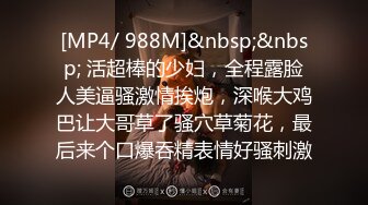 [MP4/ 988M]&nbsp;&nbsp; 活超棒的少妇，全程露脸人美逼骚激情挨炮，深喉大鸡巴让大哥草了骚穴草菊花，最后来个口爆吞精表情好骚刺激